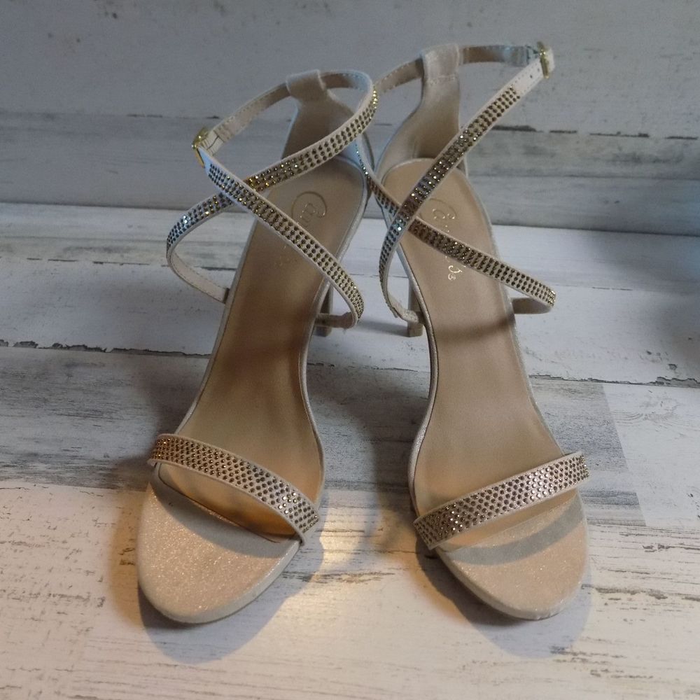 Candie's Caarby Nude Women's Heels Sillito 9.5